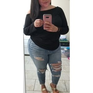 American Eagle Distressed Jeggings